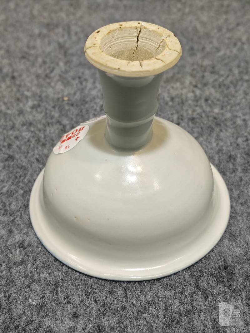 元 青花月影梅花高足杯 - 图7